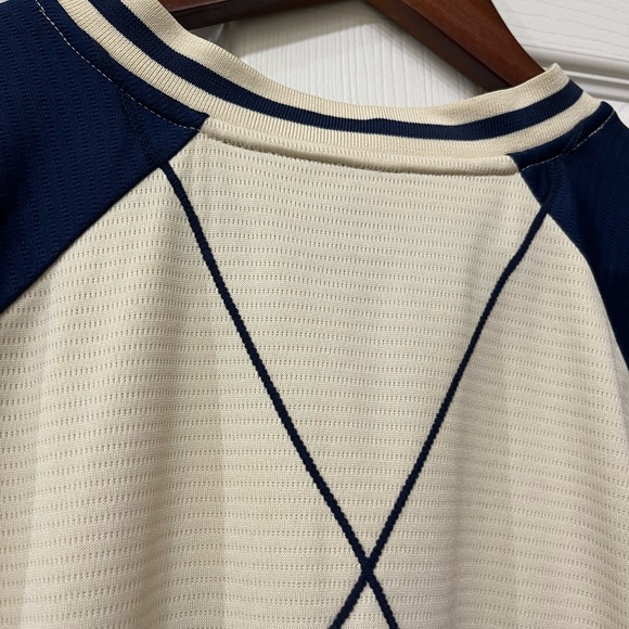 Chicago Cubs Cooperstown Collection Cream and Navy Size XL - Small Flaw - Picture 8 of 8